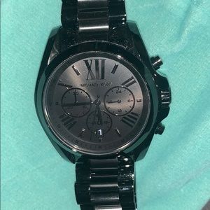 Michael Kors Accessories - MICHAEL KORS
Oversized Bradshaw Black-Tone Watch Michael Kors Accessories - MICHAEL KORS
Oversized Bradshaw Black-Tone Watch